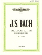 Johann Sebastian Bach: English Suites BWV 806-811, Complete in one volume (noty na klavír)