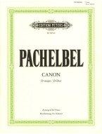 Johann Pachelbel: Canon in D major (noty na klavír)