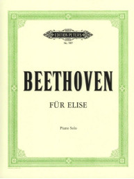Ludwig van Beethoven: Für Elise (noty na klavír)