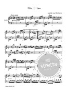 Ludwig van Beethoven: Für Elise (noty na klavír)
