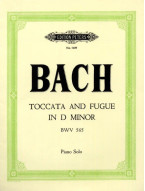 Johann Sebastian Bach: Toccata And Fugue In D Minor (noty na klavír)