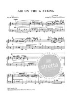 Johann Sebastian Bach: Air D (noty na klavír)