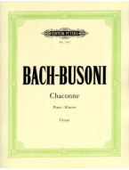Johann Sebastian Bach: Chaconne In D Minor BWV 1004 (noty na klavír)