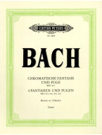 Johann Sebastian Bach: Chromatische Fantasie und Fuge (noty na klavír)