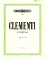 Muzio Clementi: Sonatinas Op.36 37 38 (noty na klavír)