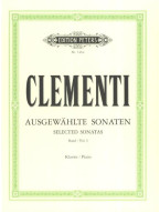 Muzio Clementi: Selected Sonatas 1 (noty na klavír)