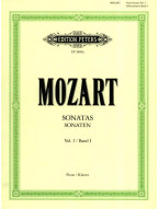 Wolfgang Amadeus Mozart: Sonatas 1 (noty na klavír)