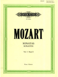 Wolfgang Amadeus Mozart: Sonatas 1 (noty na klavír)