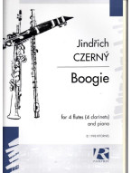 Jindřich Czerný: Boogie pro 4 flétny (4 klarinety) a klavír