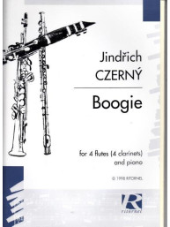 Jindřich Czerný: Boogie pro 4 flétny (4 klarinety) a klavír