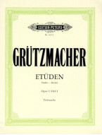 Friedrich Grützmacher: 12 Studies for Beginners Op.72. Vol.1 (noty na violoncello)