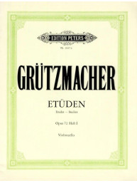 Friedrich Grützmacher: 12 Studies for Beginners Op.72. Vol.1 (noty na violoncello)