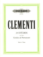 Muzio Clementi: 29 Etüden aus Gradus ad Parnassum (noty na klavír)