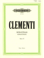Muzio Clementi: Sonatinas Op.36 (noty na klavír)