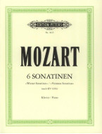 Wolfgang Amadeus Mozart: 6 Viennese Sonatinas (noty na klavír)