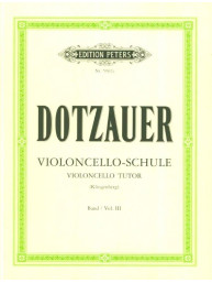 Friedrich Dotzauer: Violoncello Tutor 3 (noty na violoncello)