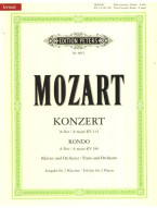 W.A. Mozart: Concert 12 A Kv414 & Rondo Kv386 (noty na klavír)