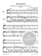 W.A. Mozart: Concert 12 A Kv414 & Rondo Kv386 (noty na klavír)