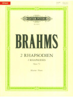 Johannes Brahms: 2 Rhapsodies Op.79 (noty pro klavír)