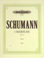 Robert Schumann: 4 Märsche op. 76 (noty na klavír)
