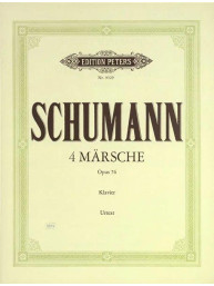 Robert Schumann: 4 Märsche op. 76 (noty na klavír)