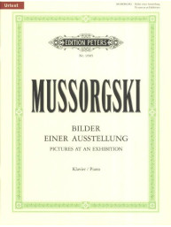Modest Petrovič Musorgskij: Pictures at an Exhibition (noty pro klavír)