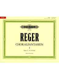 Max Reger: Choralfantasien 1 (noty na varhany)