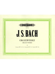 Johann Sebastian Bach: Orgelwerke 1 (noty na varhany)