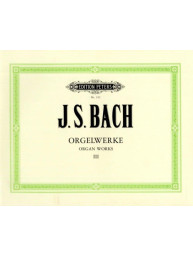 Johann Sebastian Bach: Orgelwerke 3 (noty na varhany)
