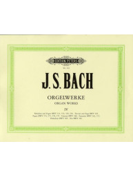 Johann Sebastian Bach: Orgelwerke 4 (noty na varhany)