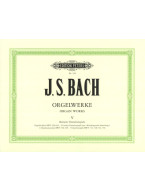 Johann Sebastian Bach: Orgelwerke 5 (noty na varhany)
