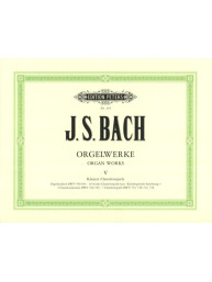 Johann Sebastian Bach: Orgelwerke 5 (noty na varhany)