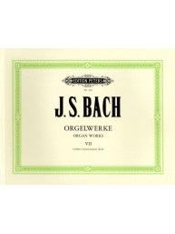 Johann Sebastian Bach: Orgelwerke 7 (noty na varhany)