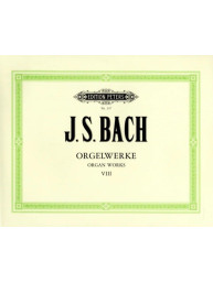 Johann Sebastian Bach: Orgelwerke 8 (noty na varhany)