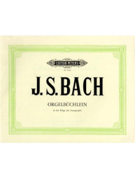 Johann Sebastian Bach: Orgelbüchlein BWV 599-644 (noty na varhany)