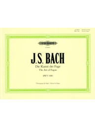 Johann Sebastian Bach: The Art of Fugue BWV 1080 (noty na varhany)