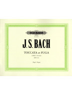 Johann Sebastian Bach: Toccate & Fuge D BWV 565 (noty na varhany)