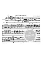Johann Sebastian Bach: Toccate & Fuge D BWV 565 (noty na varhany)