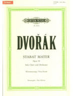 Antonín Dvořák: Stabat Mater Op.58 (noty na klavír, zpěv)