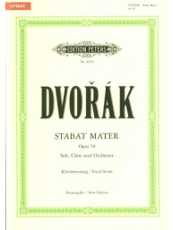 Antonín Dvořák: Stabat Mater Op.58 (noty na klavír, zpěv)