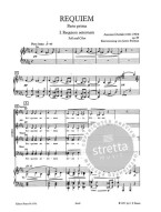 Antonín Dvořák: Requiem (noty na klavír, zpěv)