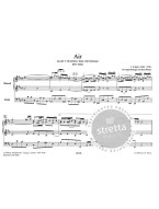 Johann Sebastian Bach: Air BWV 1068 (noty na varhany)