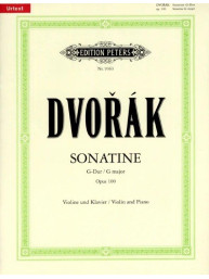 Antonín Dvořák: Sonatina In G Op. 100 (noty na housle, klavír)
