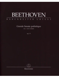 Ludwig van Beethoven: Grande Sonate pathétique in C minor op. 13 (noty na klavír)