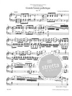 Ludwig van Beethoven: Grande Sonate pathétique in C minor op. 13 (noty na klavír)