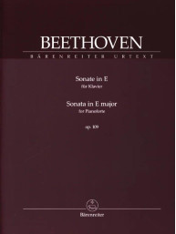 Ludwig van Beethoven: Sonata In E major op. 109 (noty na klavír)