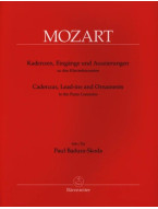 Paul Badura-Skoda / Mozart: Kadenzen, Eingänge und Auszierungen (noty na klavír)