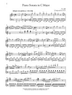 Wolfgang Amadeus Mozart: Piano Sonata in C Major, K.309 (noty na klavír)(+audio)