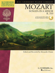 Wolfgang Amadeus Mozart: Piano Sonata in A Minor, K.310 (noty na klavír)(+audio)