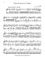 Wolfgang Amadeus Mozart: Piano Sonata in A Minor, K.310 (noty na klavír)(+audio)